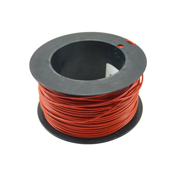 Cable on roll, red - 1.00 - (per meter) - Milcotec