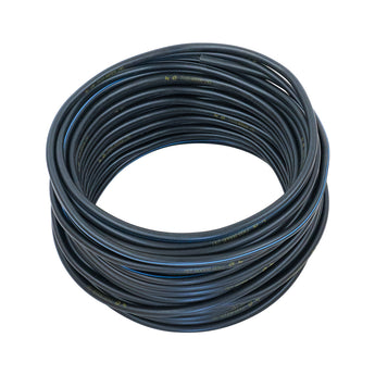 Air hose, 50 Meters - Ø7mmxØ13mm/Blue stripe (Aftermarket) - Milcotec