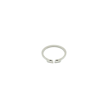 Locking ring for brush arm