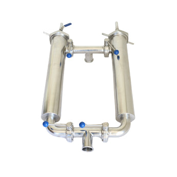 Inline Twinfilter assembly - Milcotec