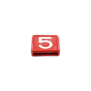 Numbers for collars - 5, used