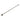 Stick for ropeconductor, stainless steel